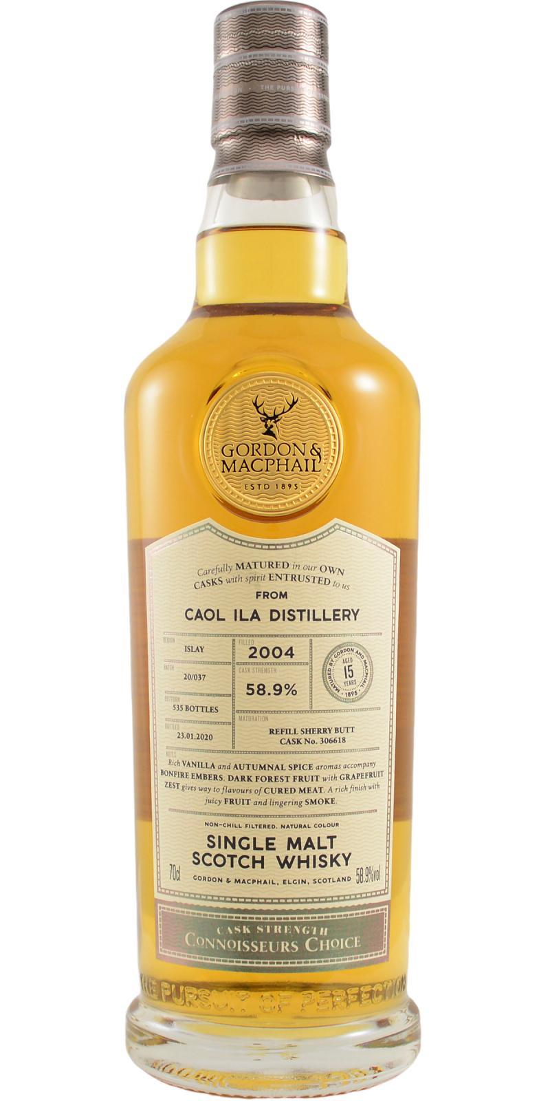 Caol Ila 2004 GM Connoisseurs Choice - Cask Strength