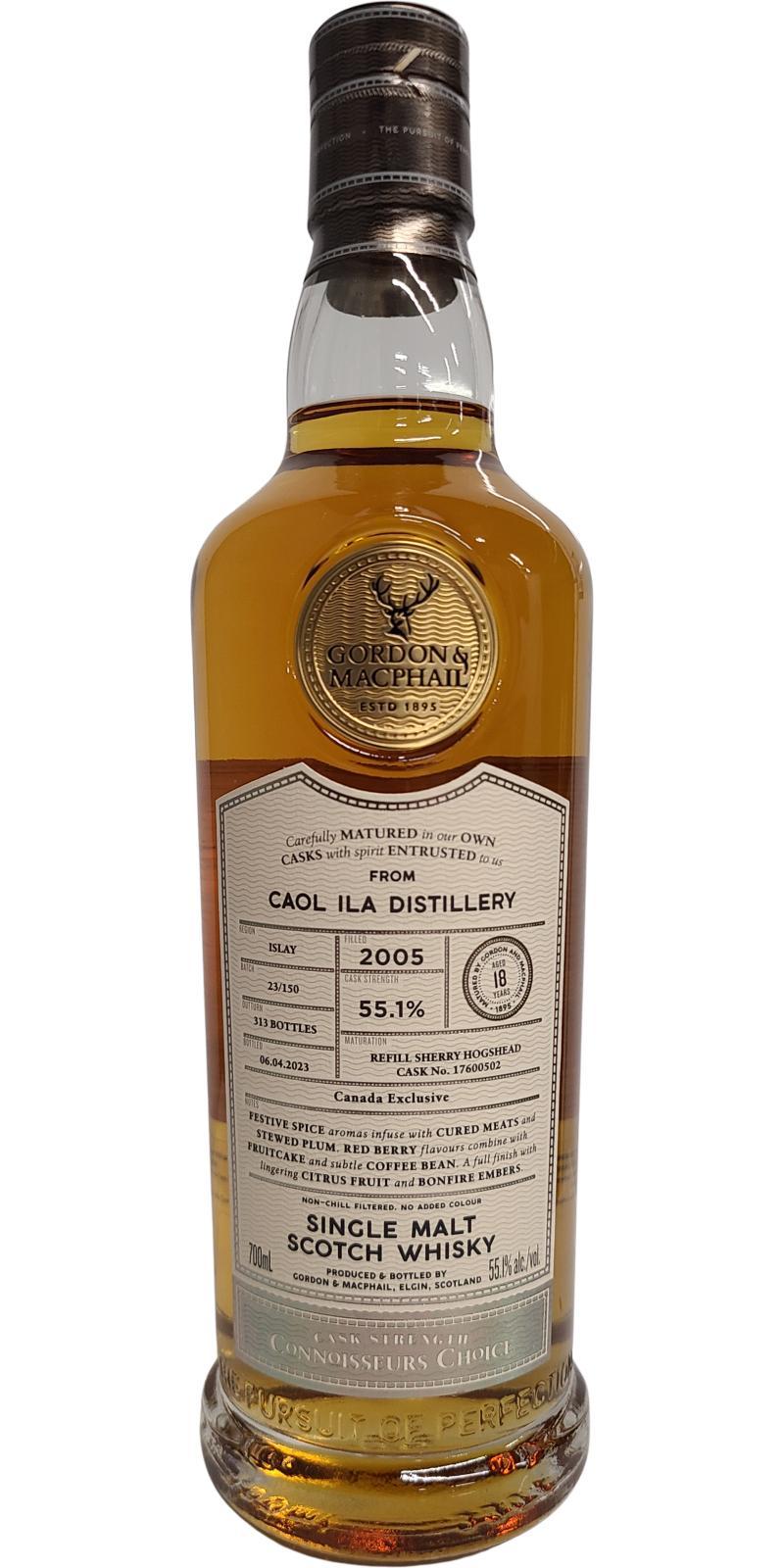 Caol Ila 2005 GM Connoisseurs Choice - Cask Strength