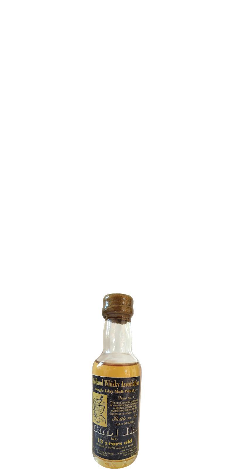 Caol Ila 1978 HPdV Serie no. 4 - Miniature