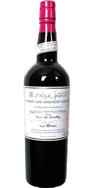 Caol Ila 1980 HSC Natural Cask Strength Selection