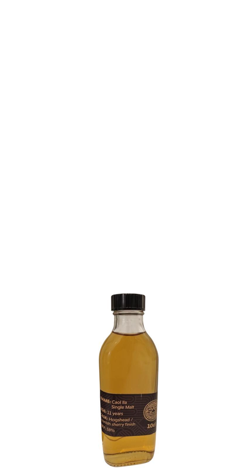 Caol Ila 11-year-old HL Ardnahoe Distillery Warehouse No. 1 Tasting