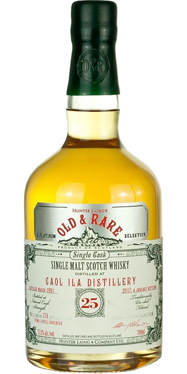 Caol Ila 1991 HL Old & Rare - A Platinum Selection