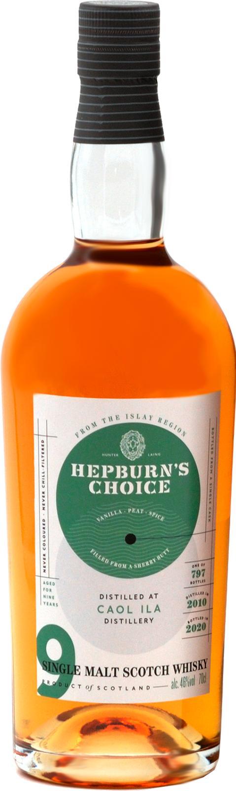 Caol Ila 2010 HL Hepburn's Choice