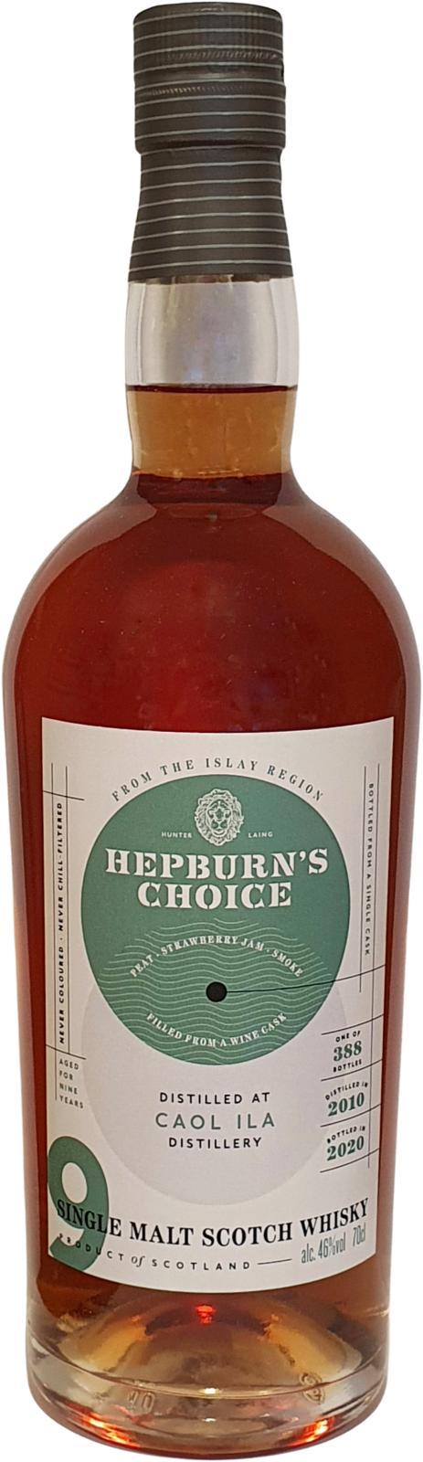 Caol Ila 2010 HL Hepburn's Choice