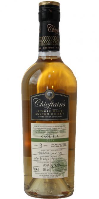 Caol Ila 1997 IM Chieftain's