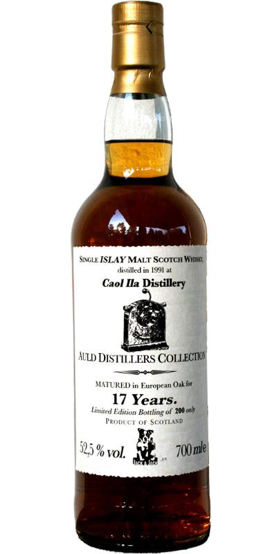Caol Ila 1991 JW Auld Distillers Collection