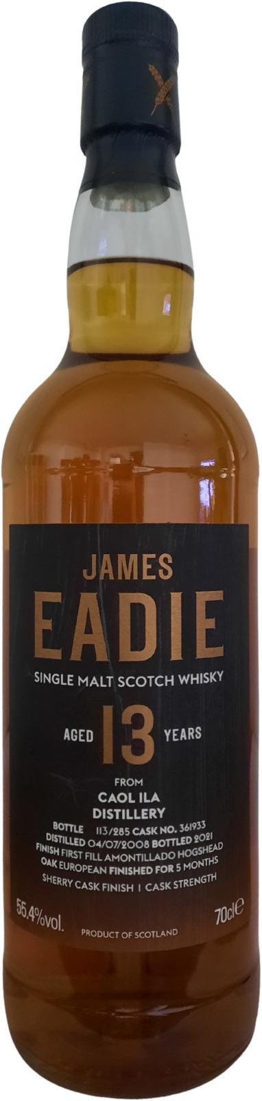 Caol Ila 2008 JE Sherry Cask Finish