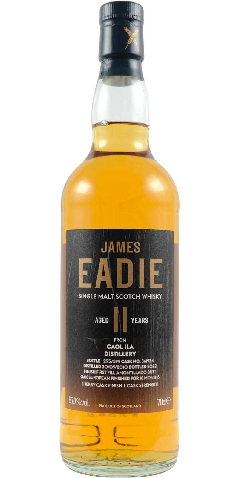 Caol Ila 2010 JE Sherry Cask Finish