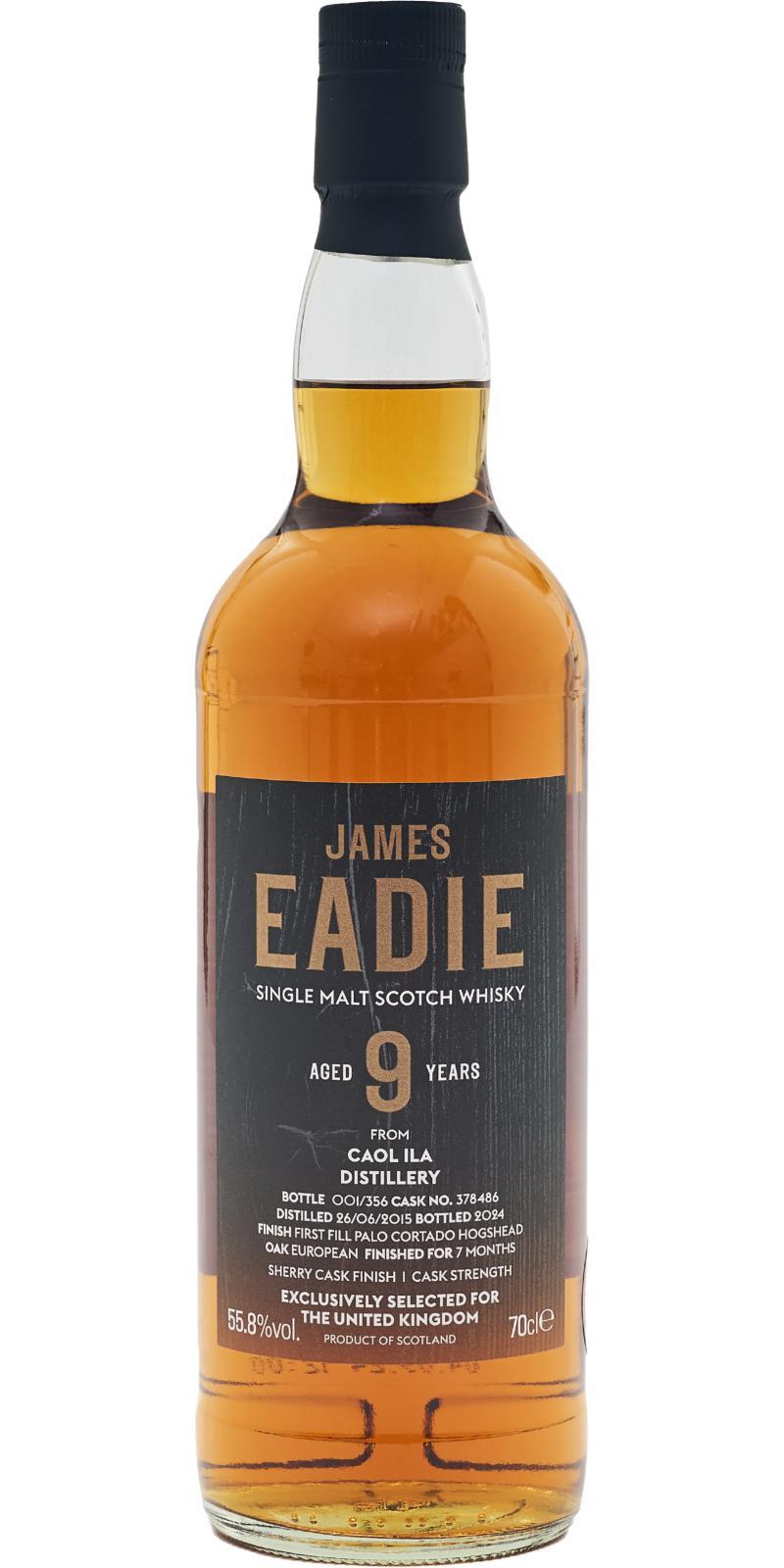 Caol Ila 2015 JE Sherry Cask Finish