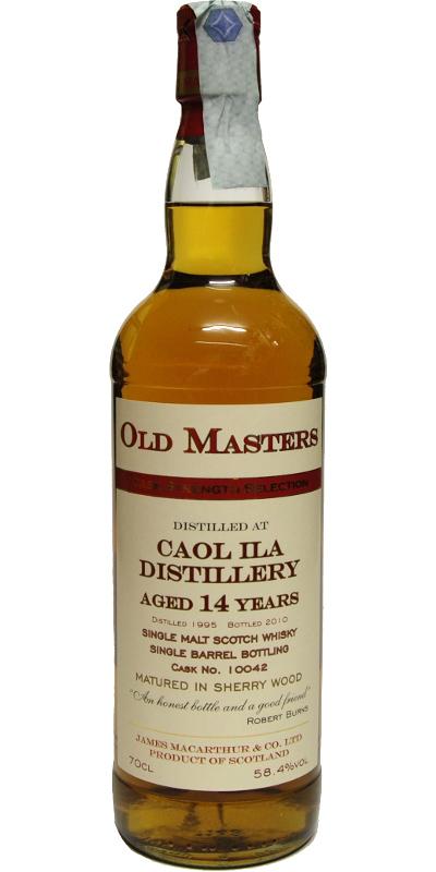 Caol Ila 1995 JM Old Master's - Cask Strength Selection
