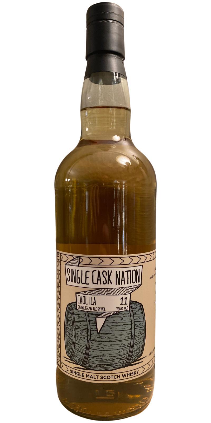 Caol Ila 2010 JWC Single Cask Nation