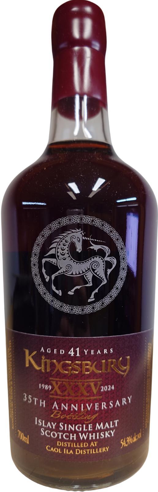 Caol Ila 1982 Kb XXXV - 35th Anniversary