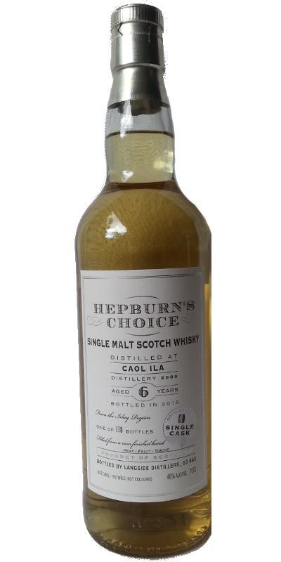 Caol Ila 2009 LsD Hepburn's Choice