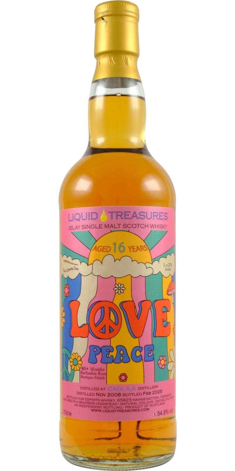 Caol Ila 2008 LT Love & Peace