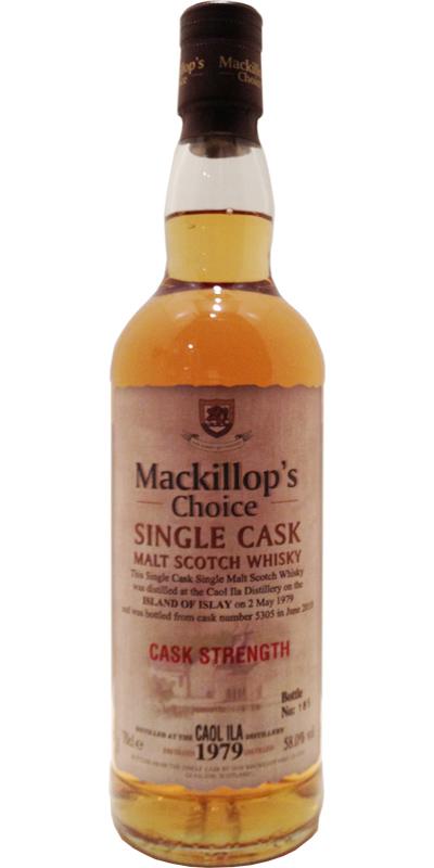 Caol Ila 1979 McC Single Cask - Cask Strength