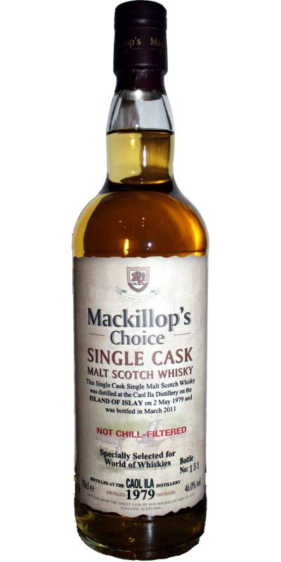 Caol Ila 1979 McC Single Cask