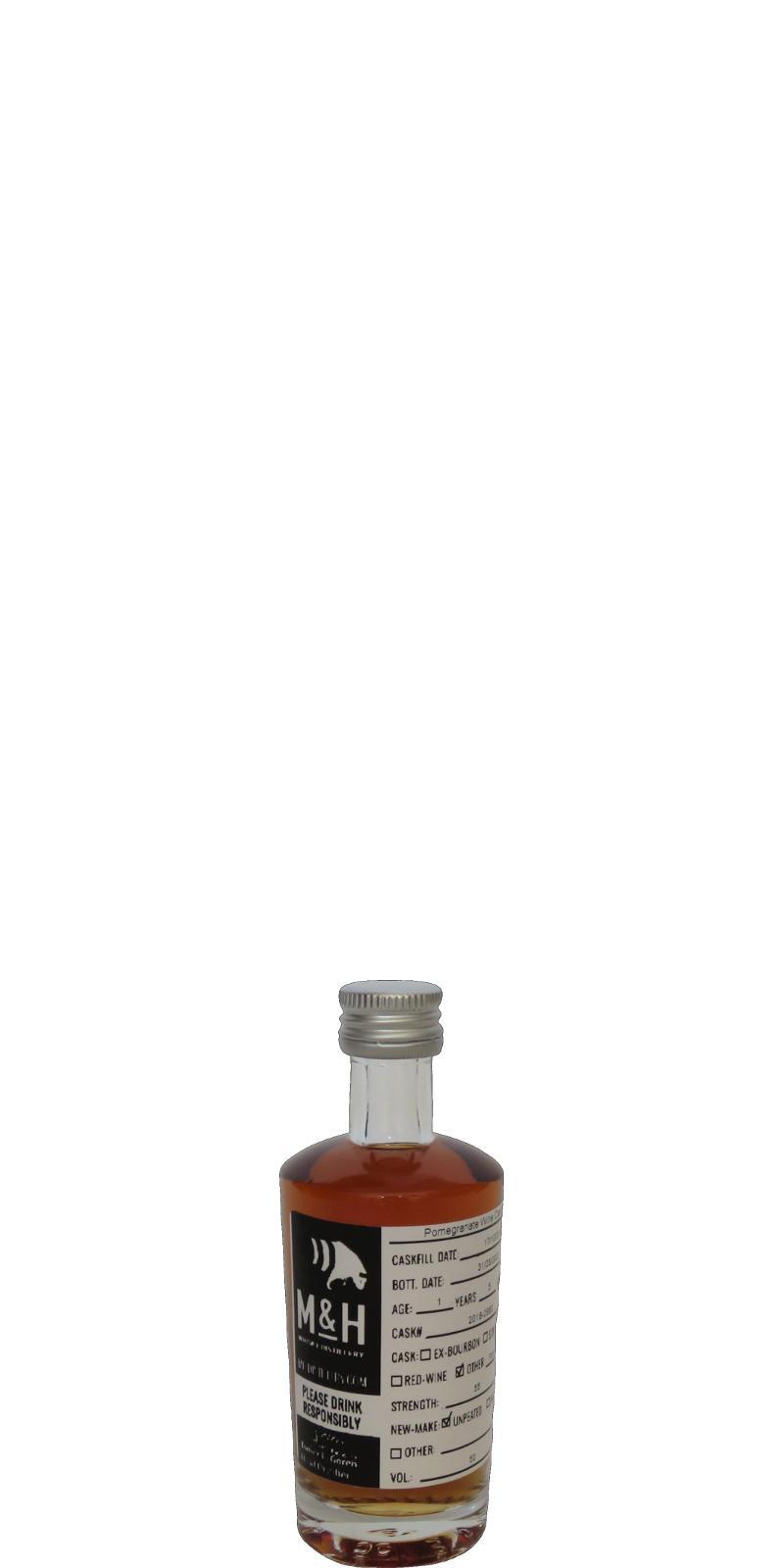 M&H 2018  Pomegranate Wine Cask - Sample Only