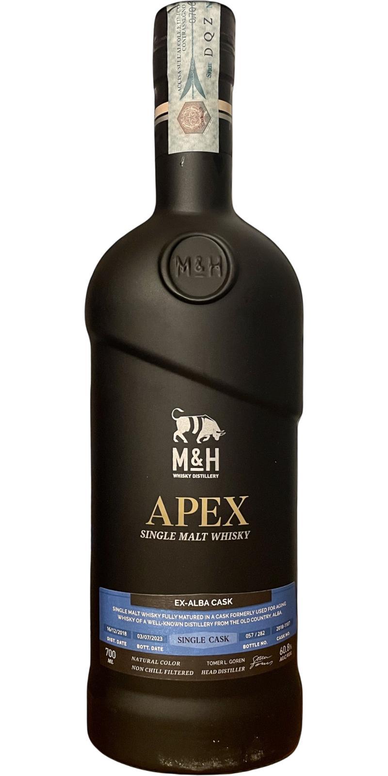 M&H 2018  APEX  - Ex-Alba Cask