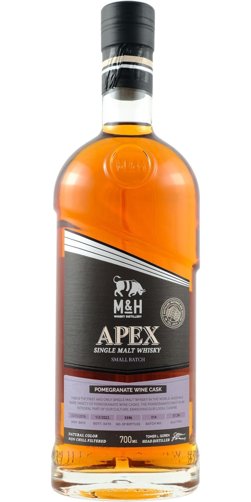 M&H 2018  APEX - Pomegranate Wine Cask
