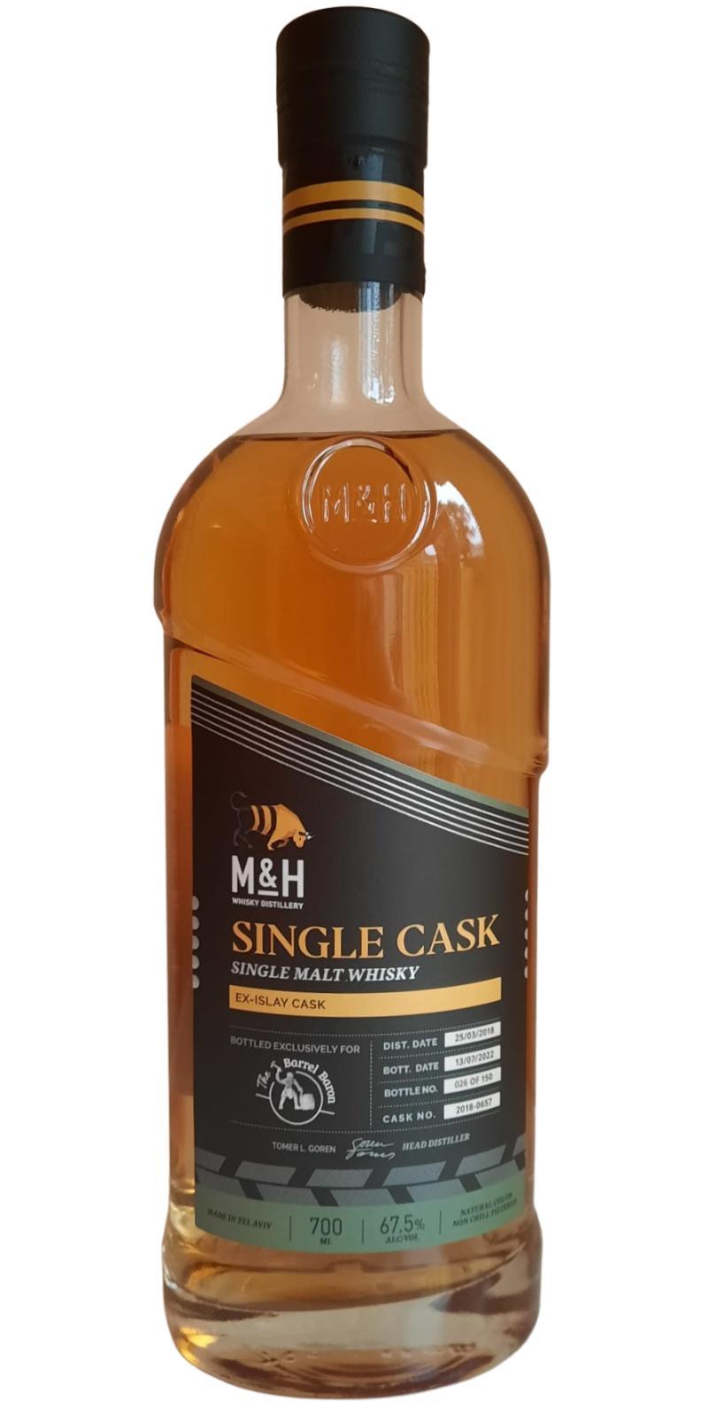 M&H 2018   Single Cask