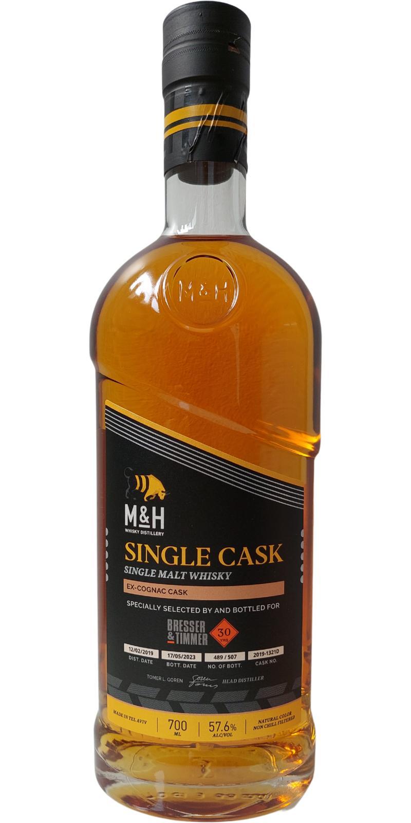 M&H 2019  Bottled for Bresser & Timmer 30th Anniversary