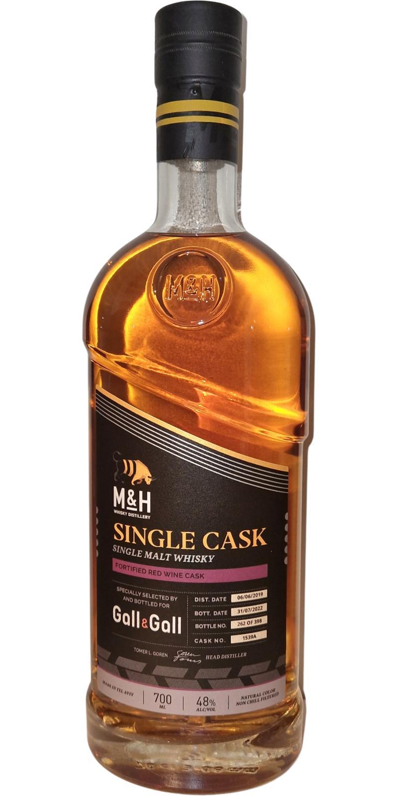 M&H 2019  Single Cask