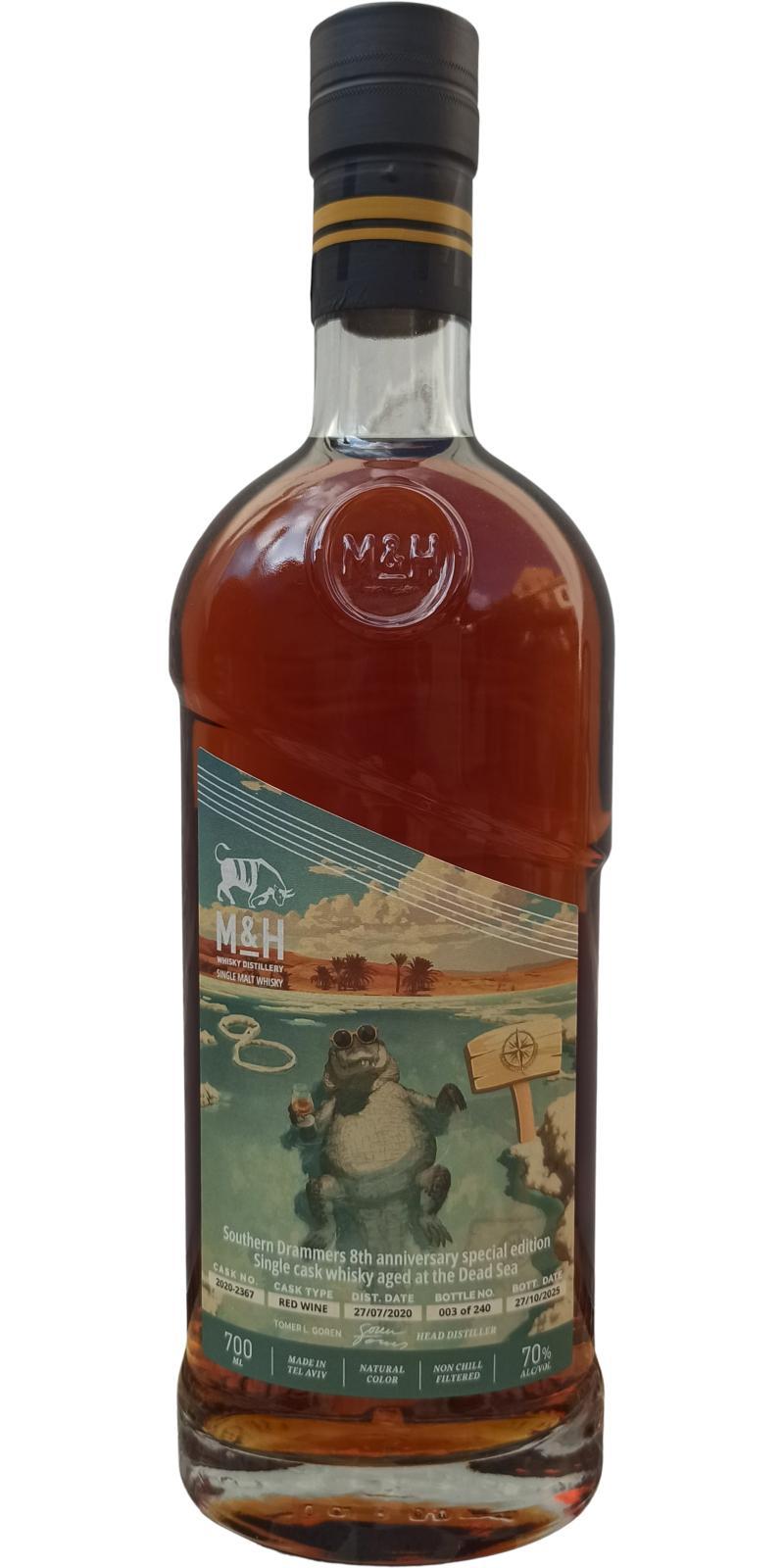 M&H 2020  Special Edition aged at the Dead Sea