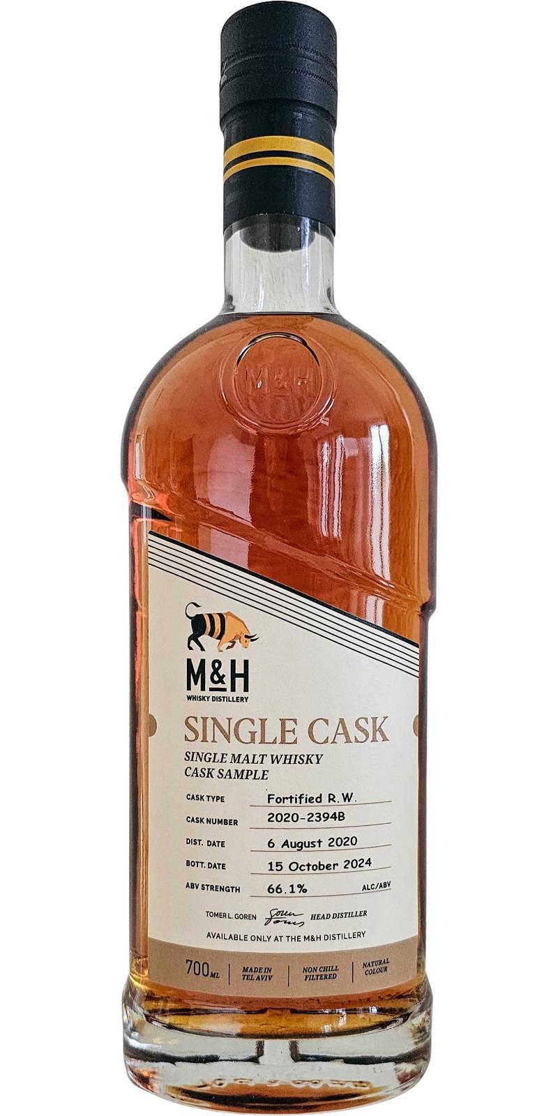 M&H 2020  Single Cask - Cask Sample