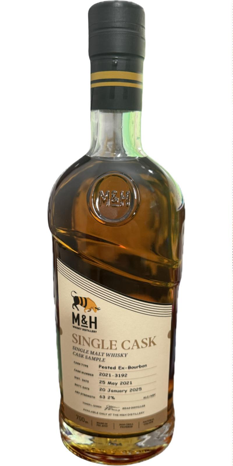 M&H 2021  Single Cask - Cask Sample