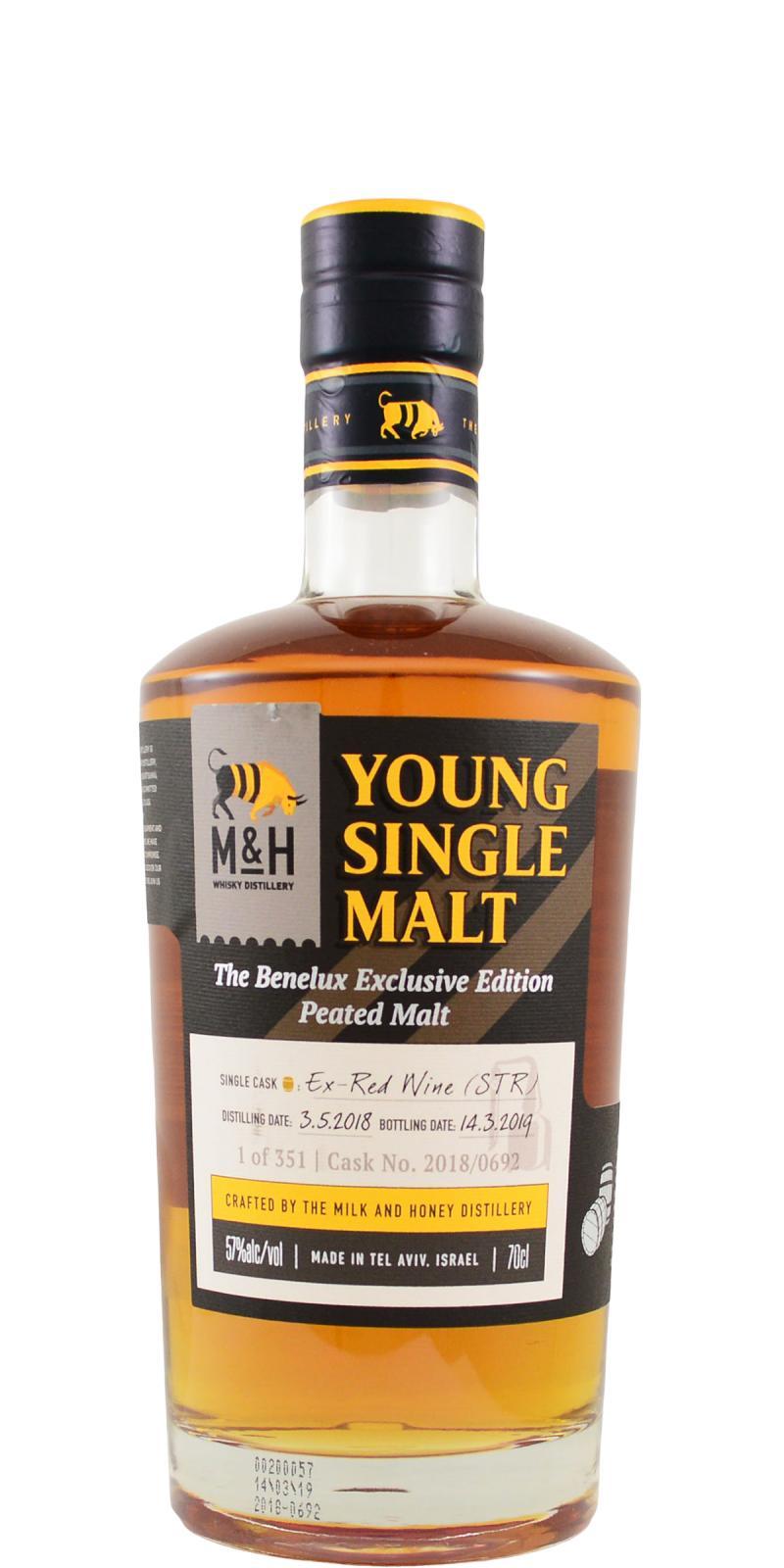 M&H Young Single Malt  Benelux Edition