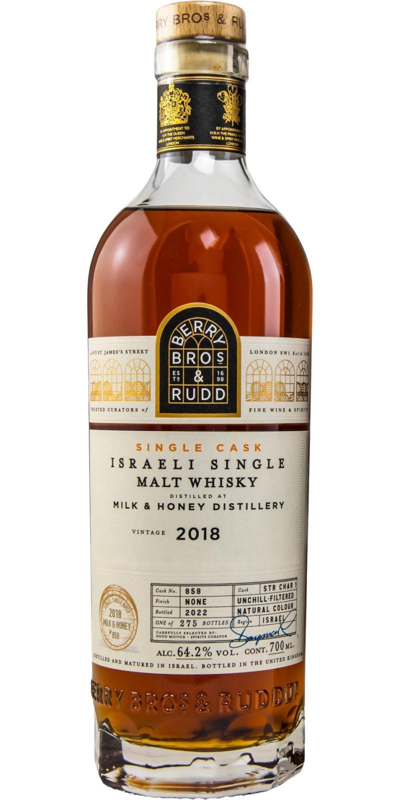 M&H 2018 BR  Single Cask