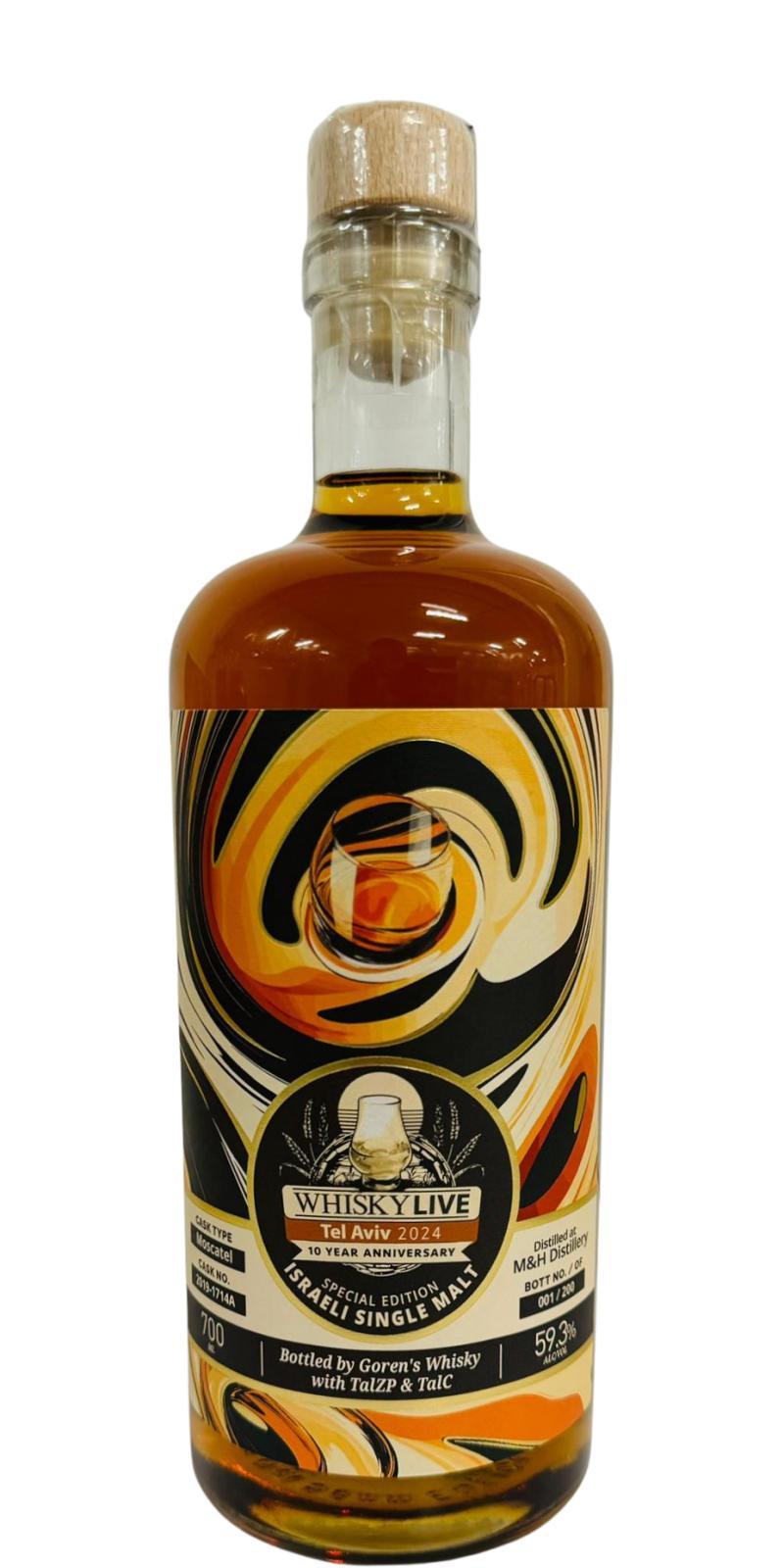 M&H 2019 GoW  Whisky Live - Tel-Aviv