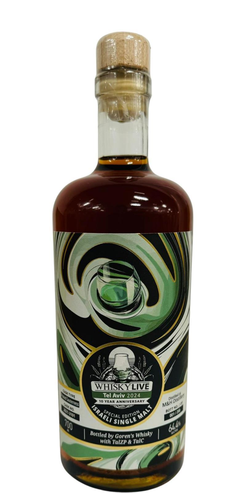 M&H 2021 GoW  Whisky Live - Tel-Aviv