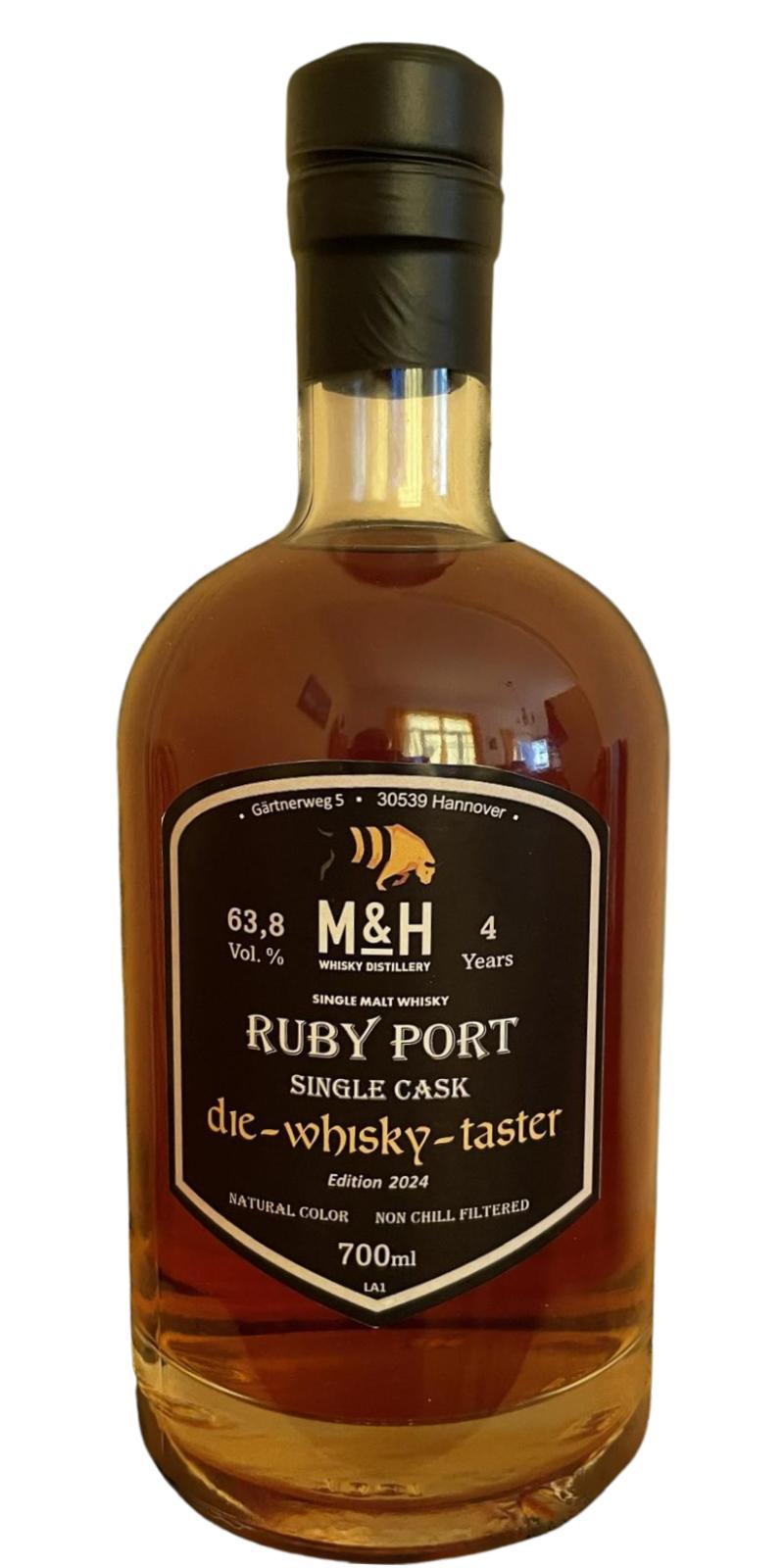 M&H 04-year-old UD  die-whisky-taster - Edition 2024