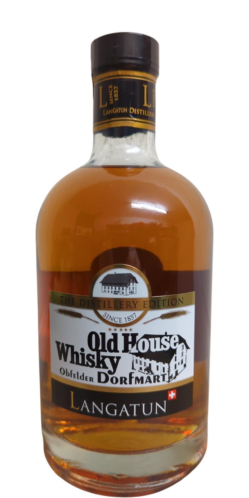Langatun 2009  Old House Whisky