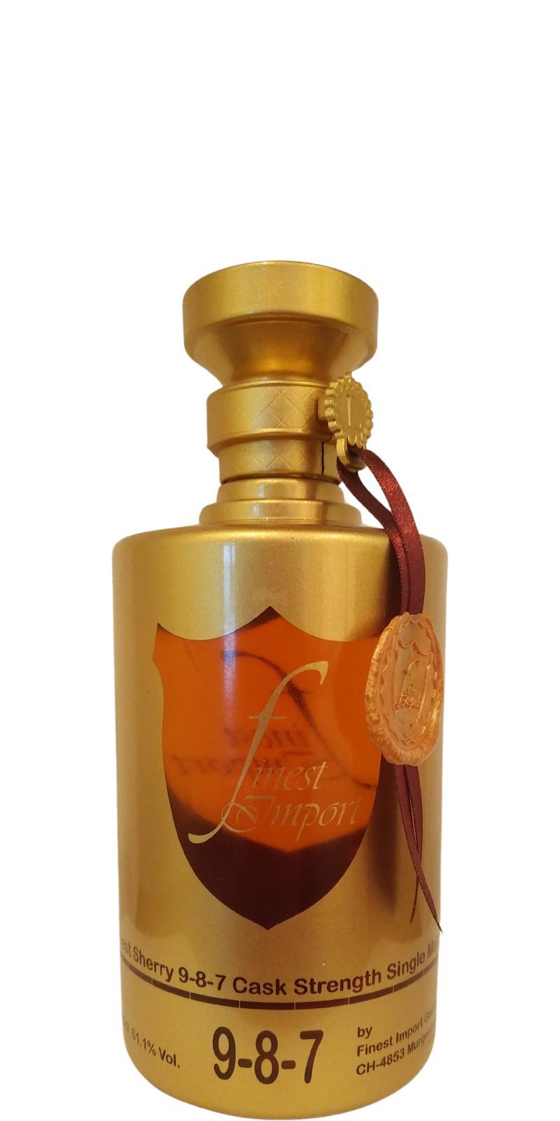 Langatun 9-8-7  Finest Sherry - Cask Strength