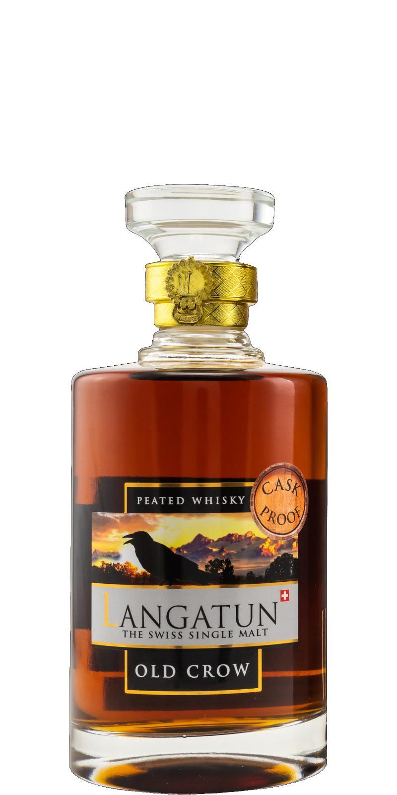 Old Crow 2020  Langatun Peated Whisky - Cask Proof