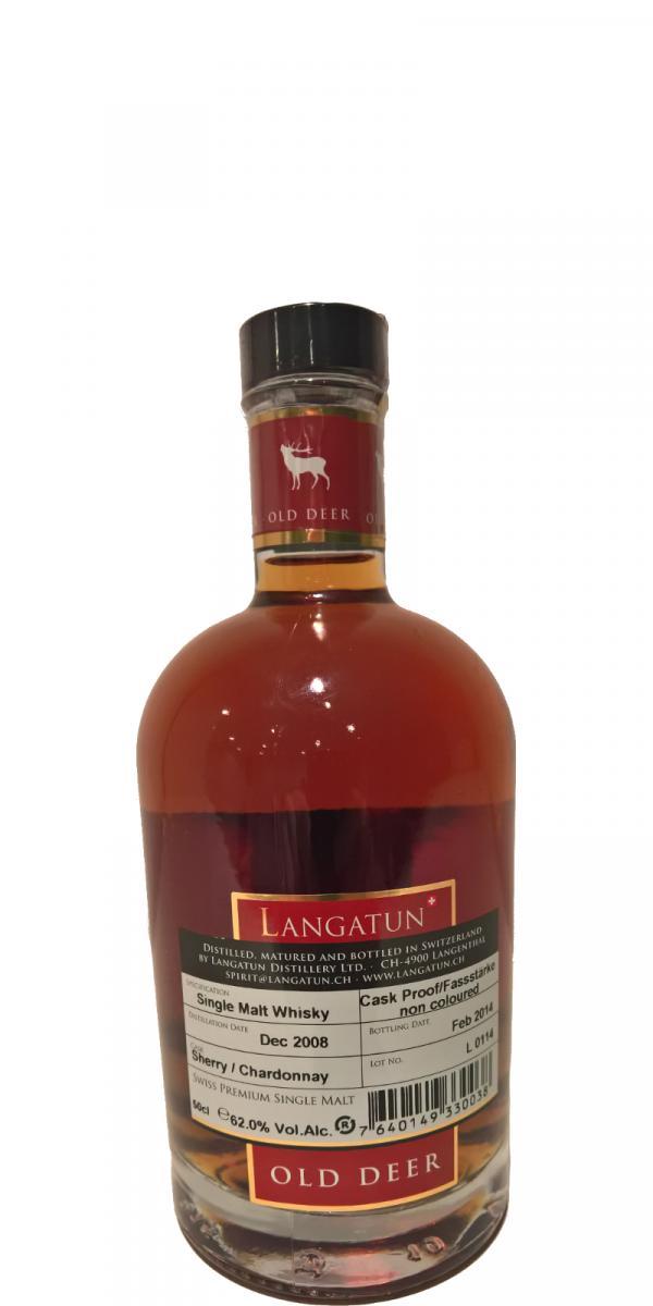 Old Deer 2008  Cask Proof