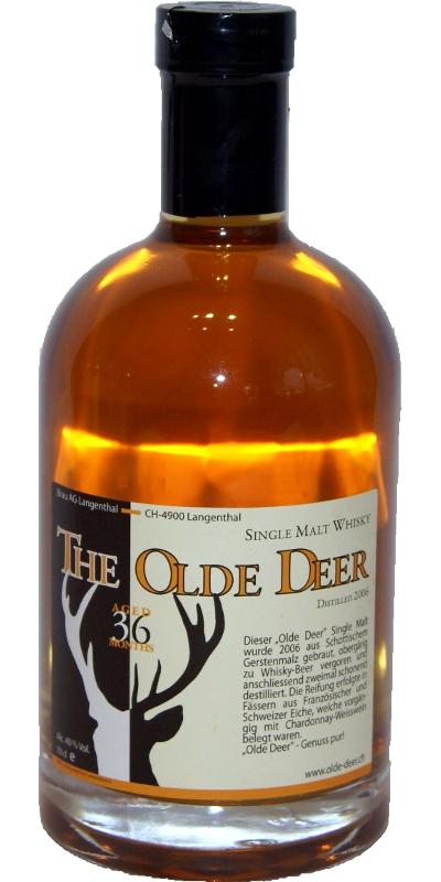 The Olde Deer 2006  Aged 36 Months