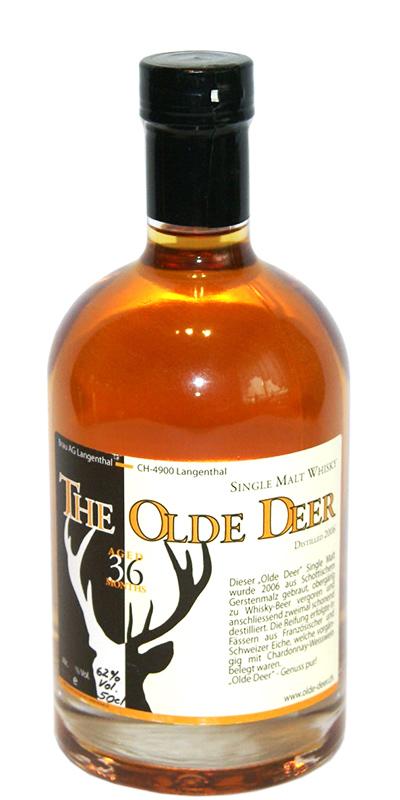 The Olde Deer 2006  Aged 36 Months Cask Proof