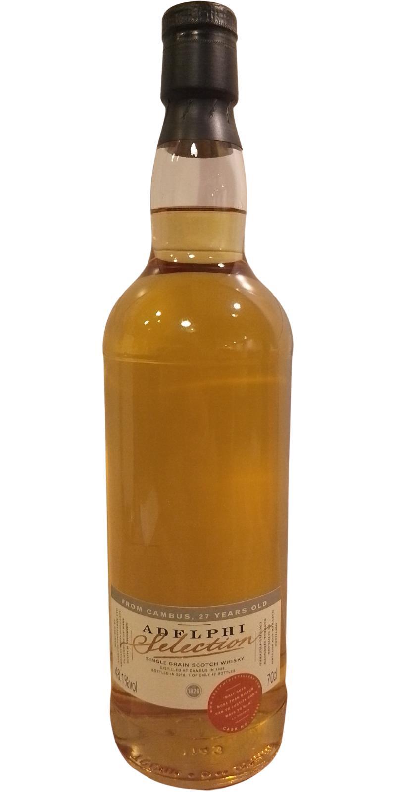 Cambus 1988 AD  Selection