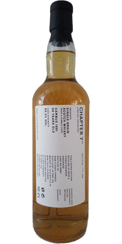 Cambus 1991 Ch7  A Whisky Anthology