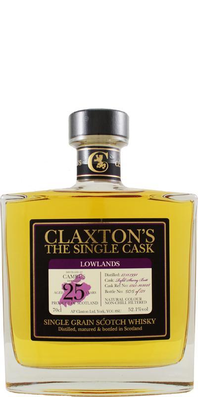 Cambus 1991 Cl  The Single Cask