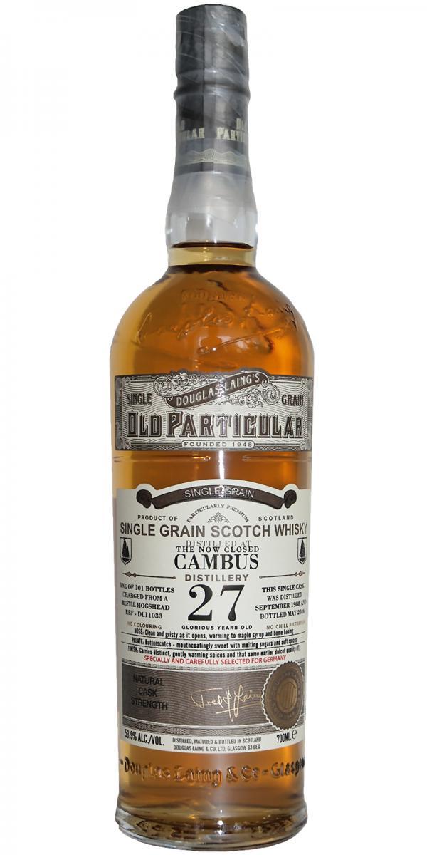 Cambus 1988 DL  Old Particular