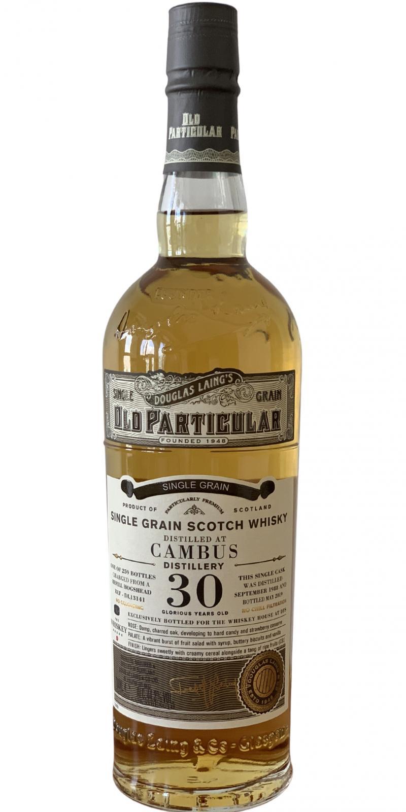 Cambus 30-year-old DL  Old Particular