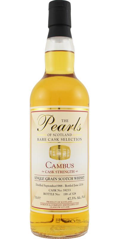 Cambus 1988 G&C  The Pearls of Scotland