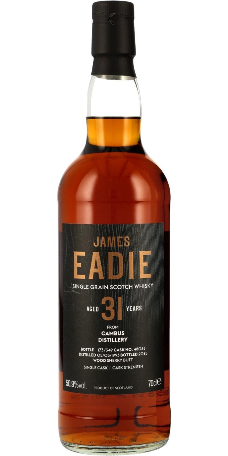 Cambus 1993 JE  Single Cask