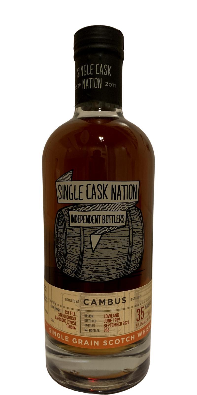 Cambus 1989 JWC  Single Cask Nation