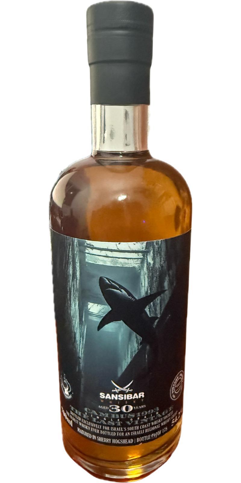 Cambus 1993 Sb  The last Vintage