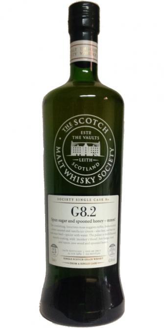 Cambus 1989 SMWS G8.2  Spun sugar and spooned honey – mmm!